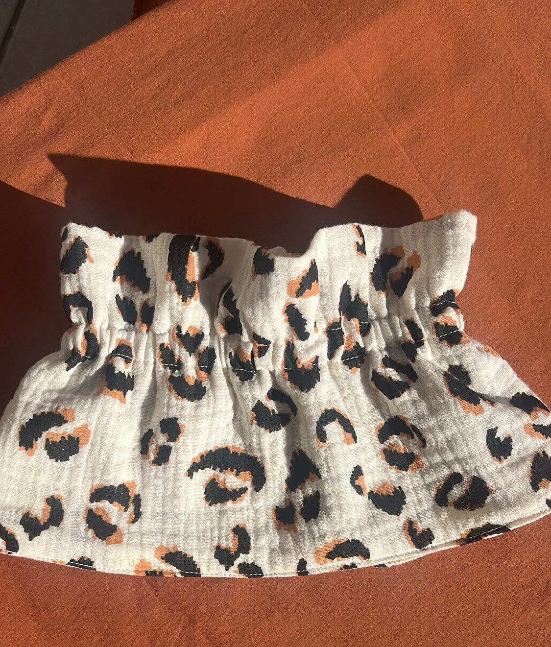 Manchettes amovibles léopard