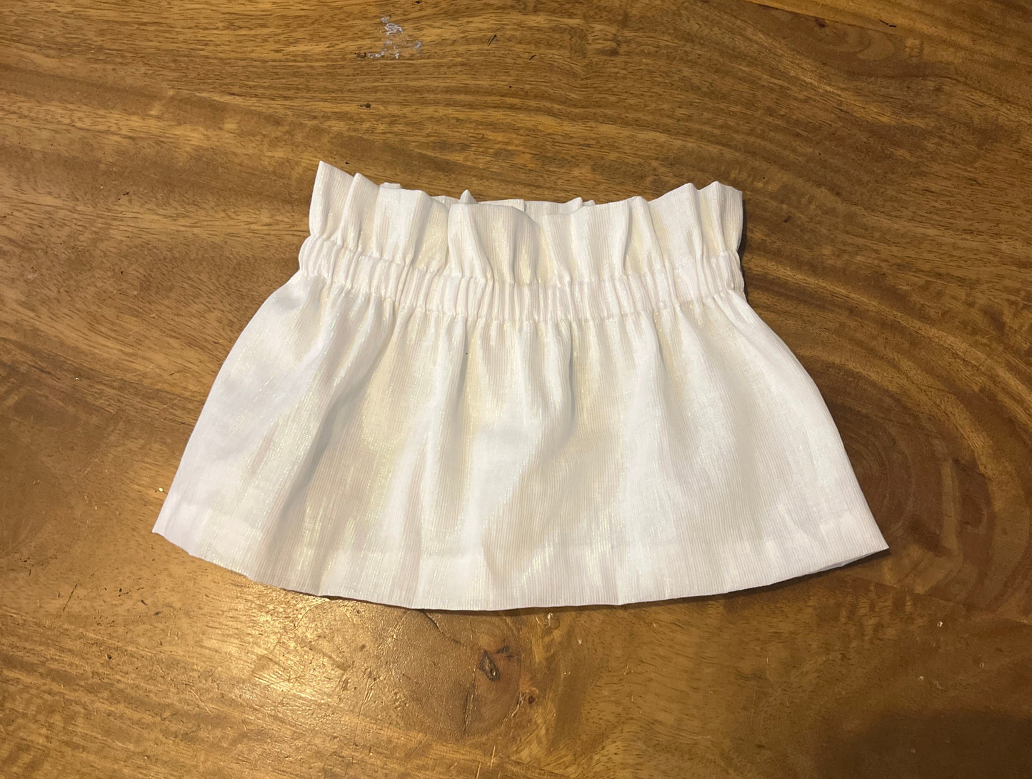 Ensemble Col et Manchettes amovibles blancs bouton doré