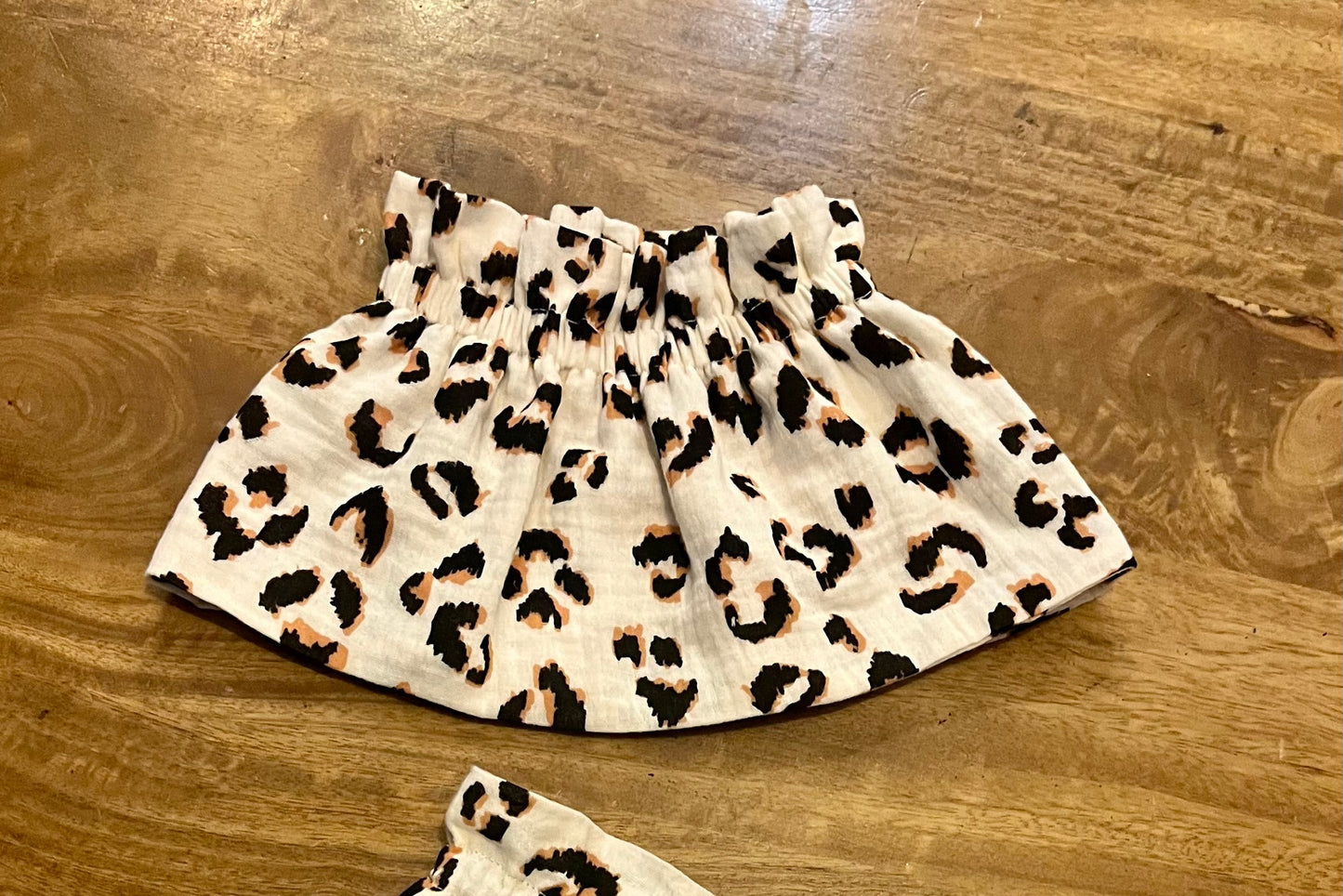 Manchettes amovibles léopard