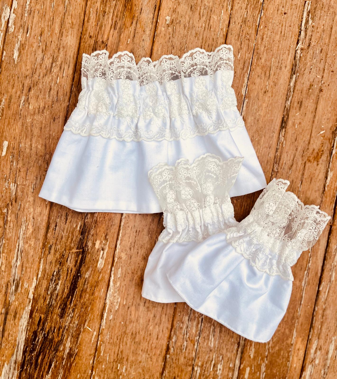 Col  amovible dentelle1 ivoire