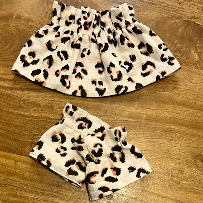 Col amovible léopard