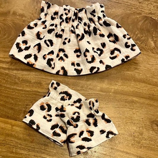 Ensemble manchettes/col amovibles